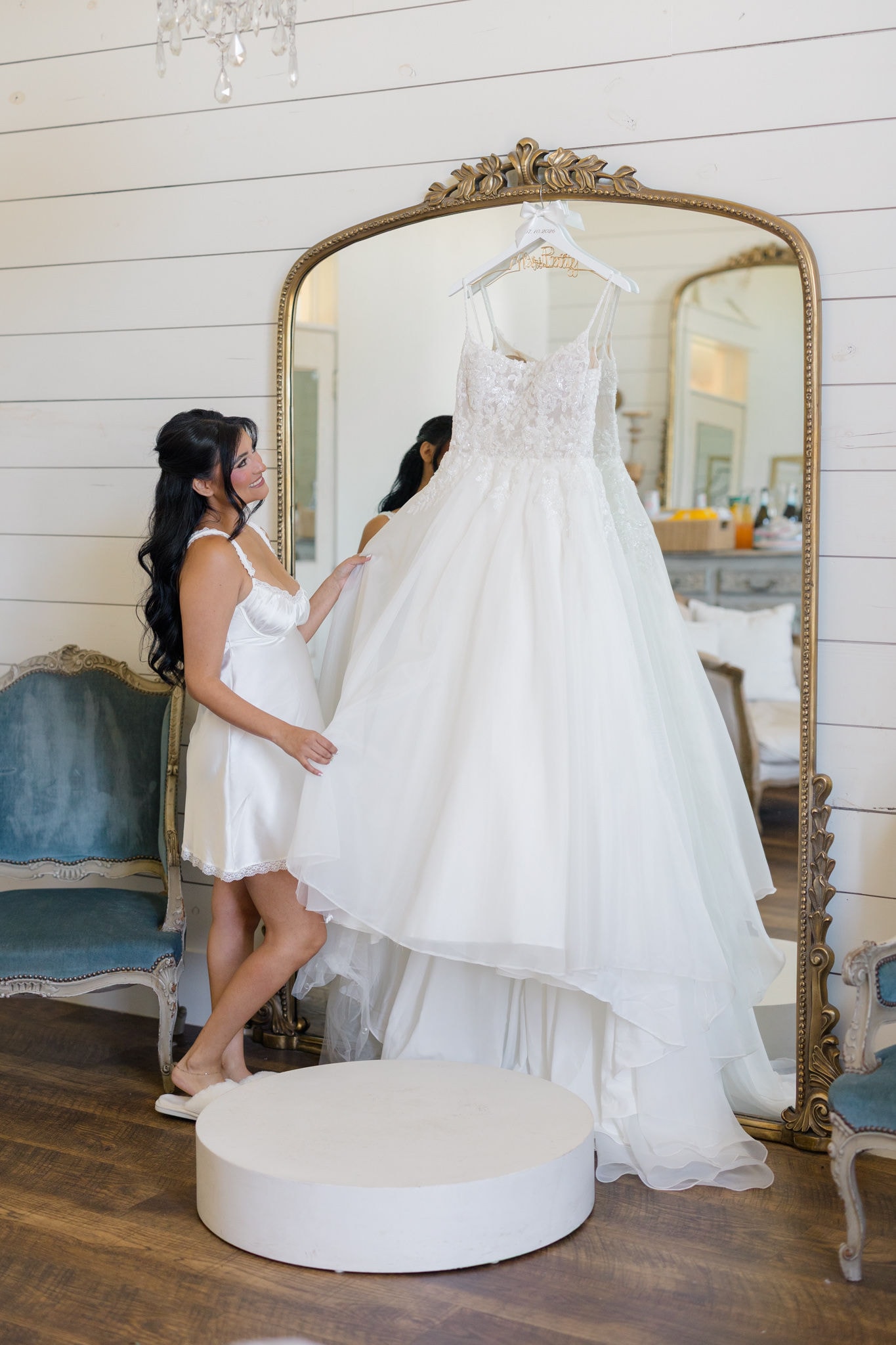 Larissa and Sam Patty wedding detail