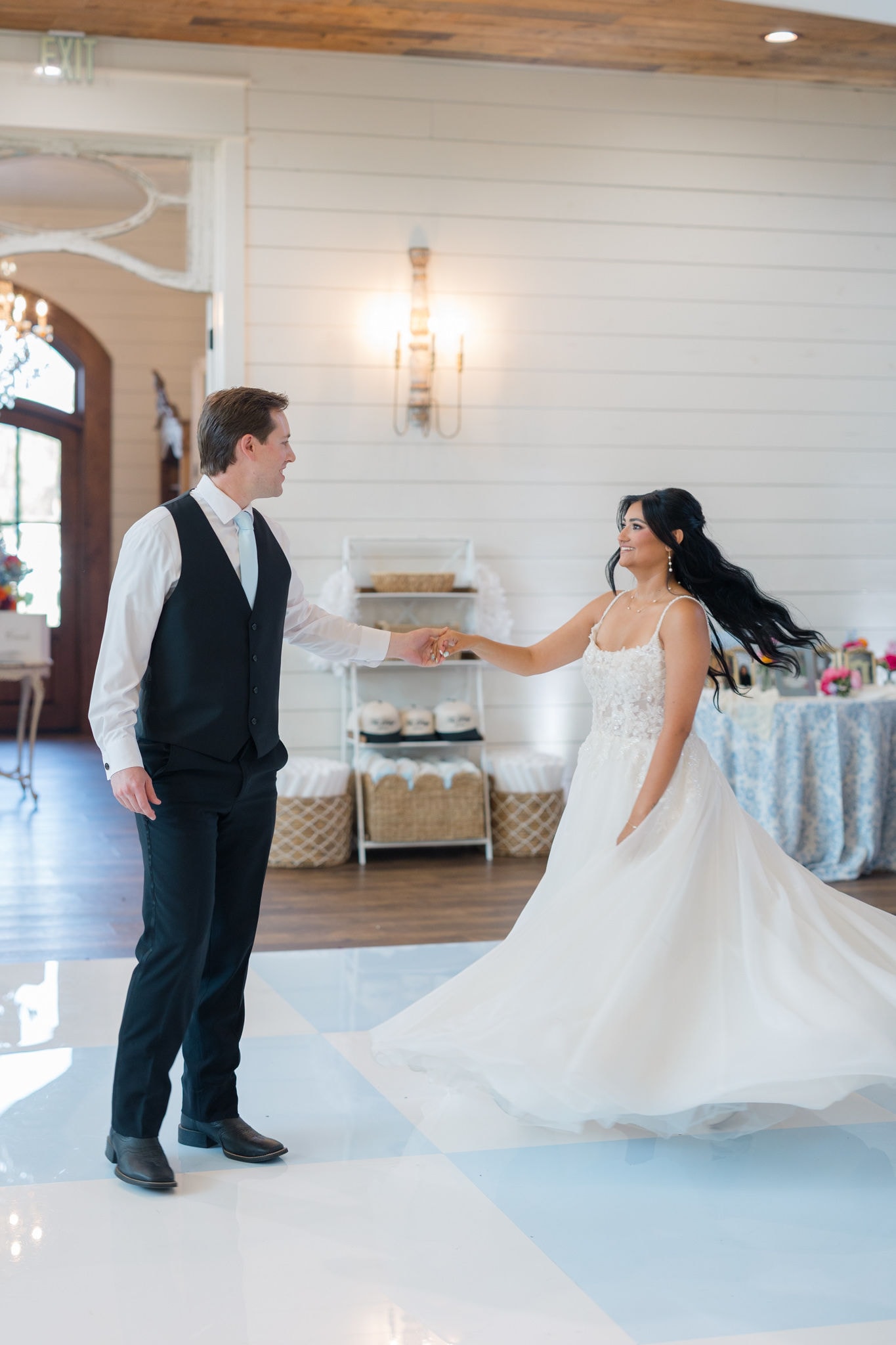 Larissa and Sam Patty wedding detail