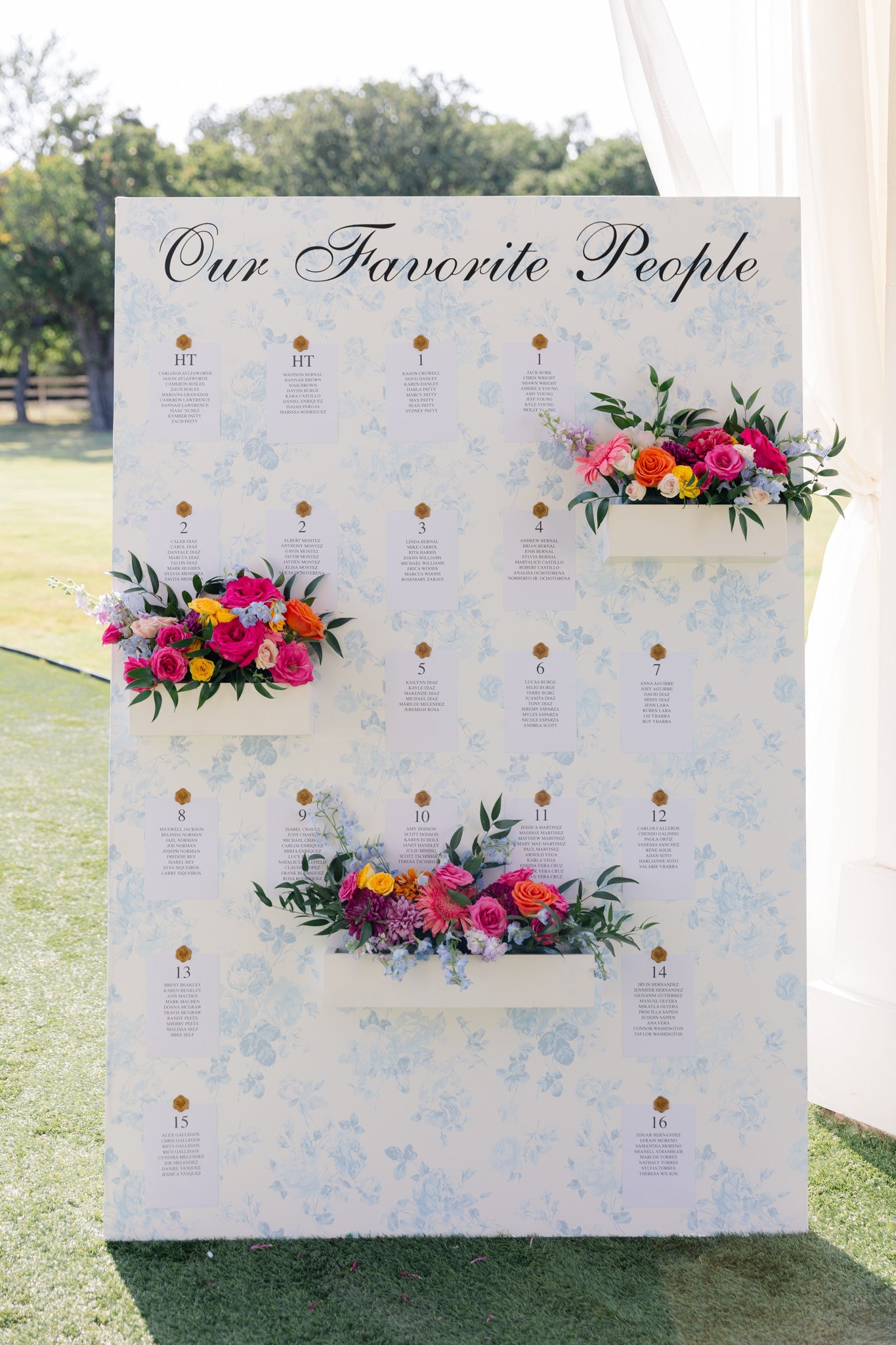 Larissa and Sam Patty wedding detail