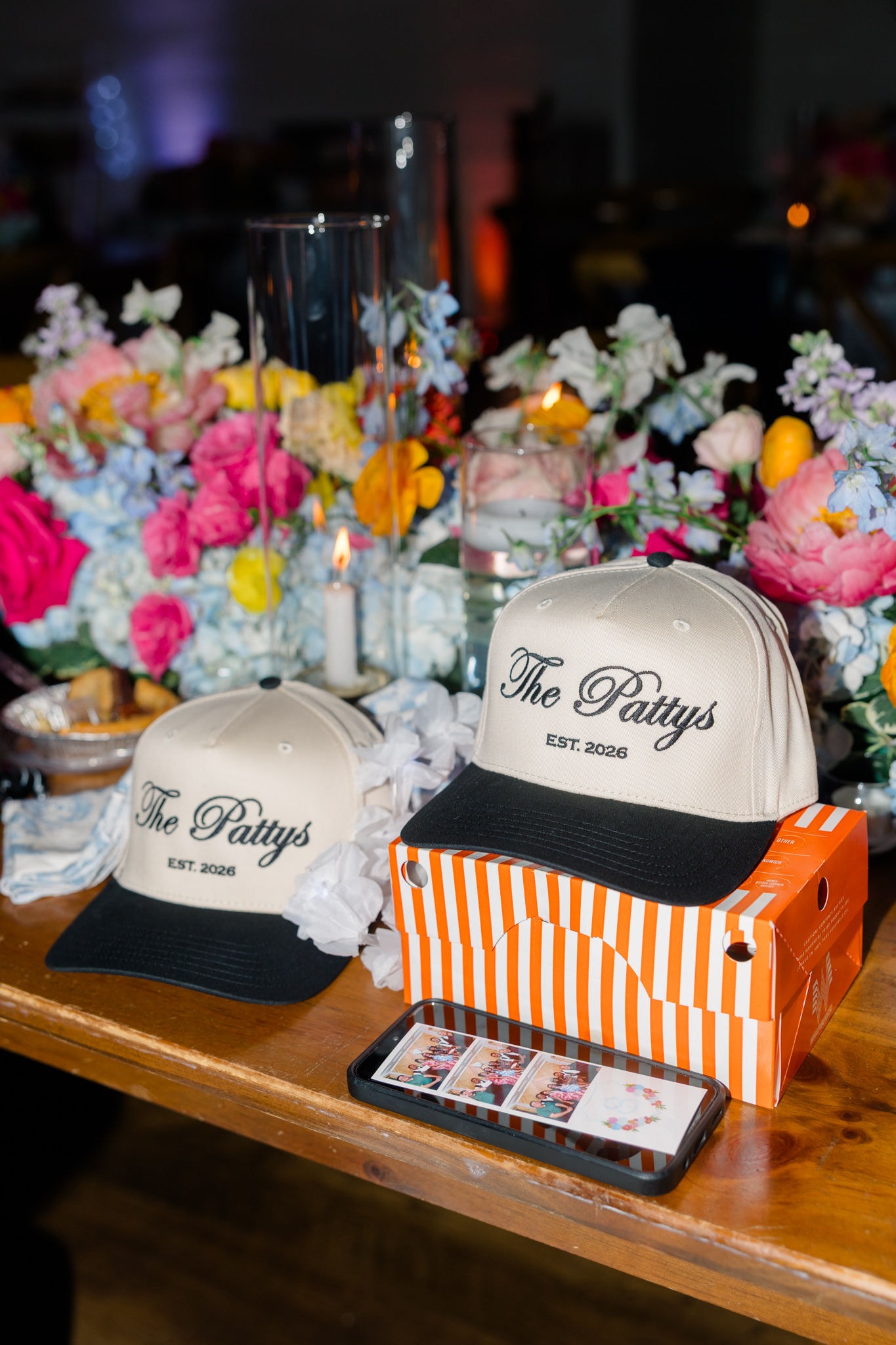 Larissa and Sam Patty wedding detail