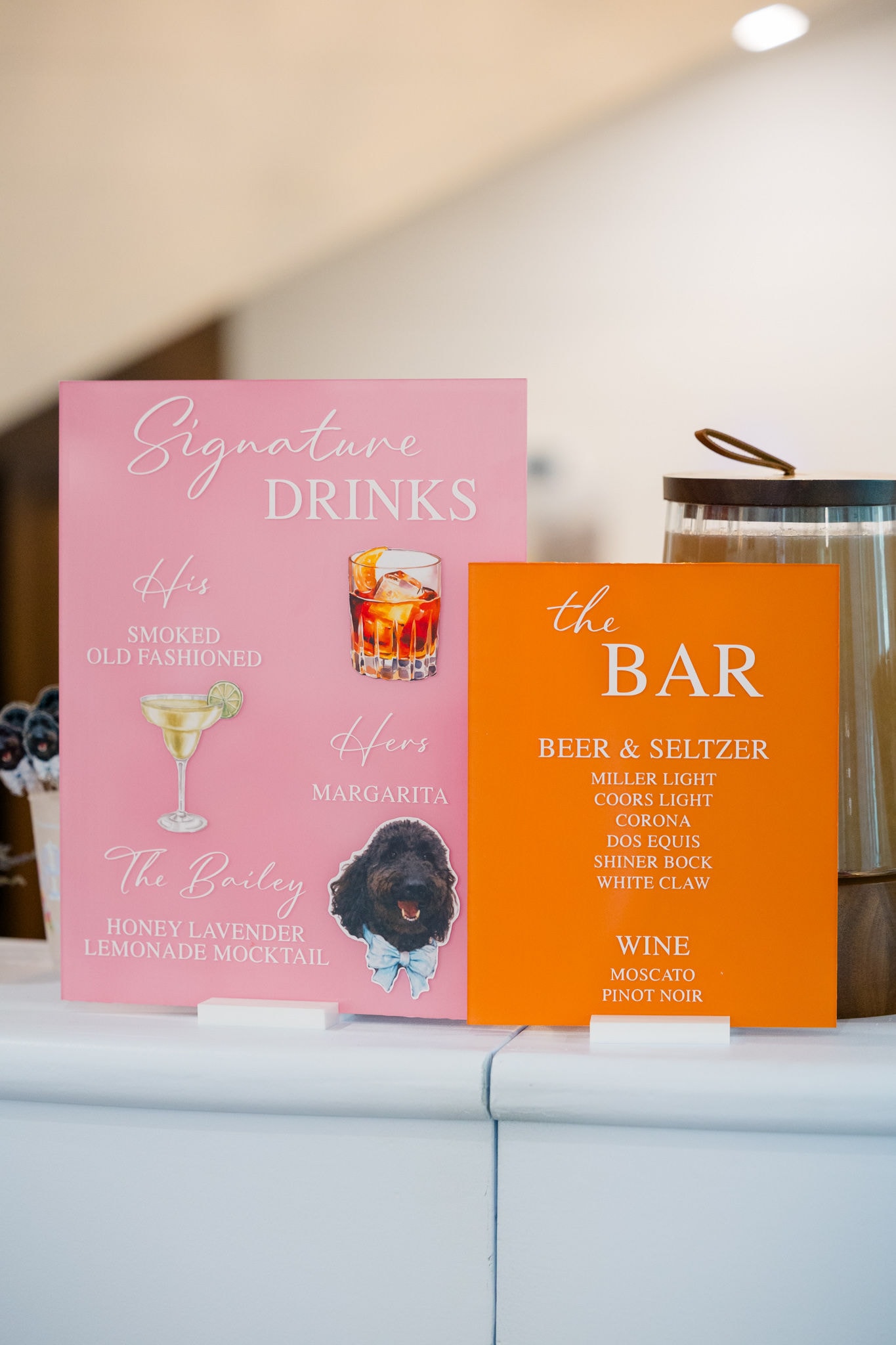 Larissa and Sam Patty wedding detail