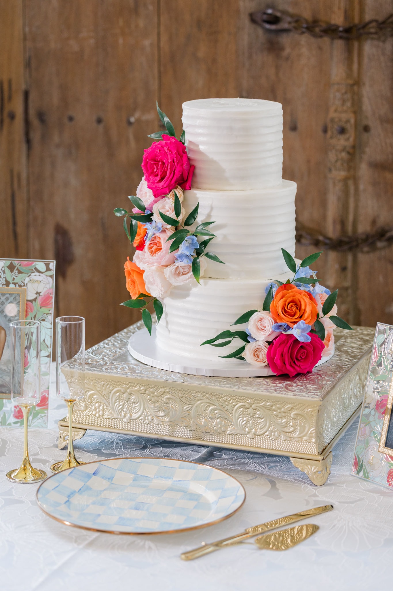 Larissa and Sam Patty wedding detail